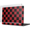 Red and Black Checkerboard MacBook Pro 14in (2021-24) Case plus Skin
